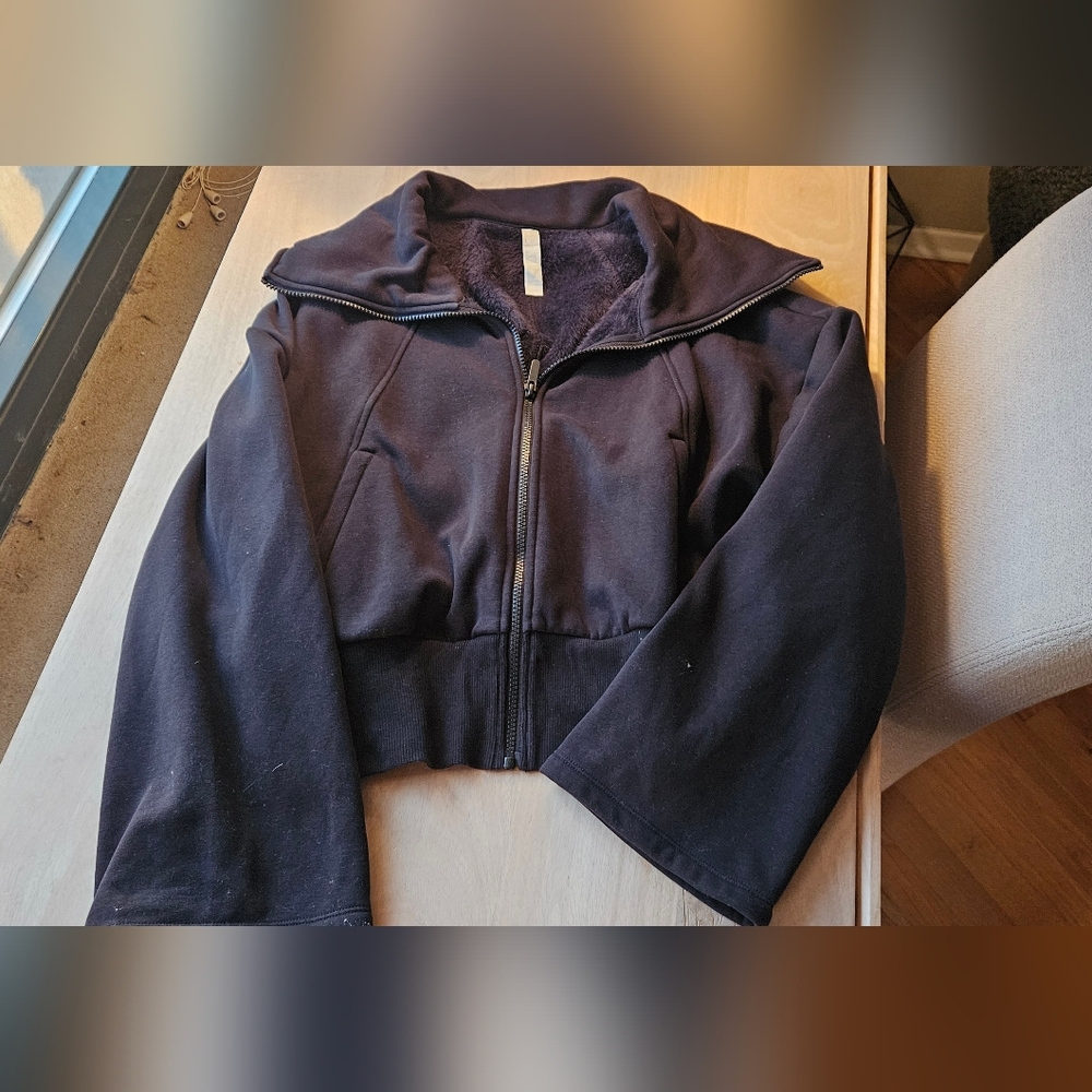 Zelle Woman's Back Sweatshirt Jacket